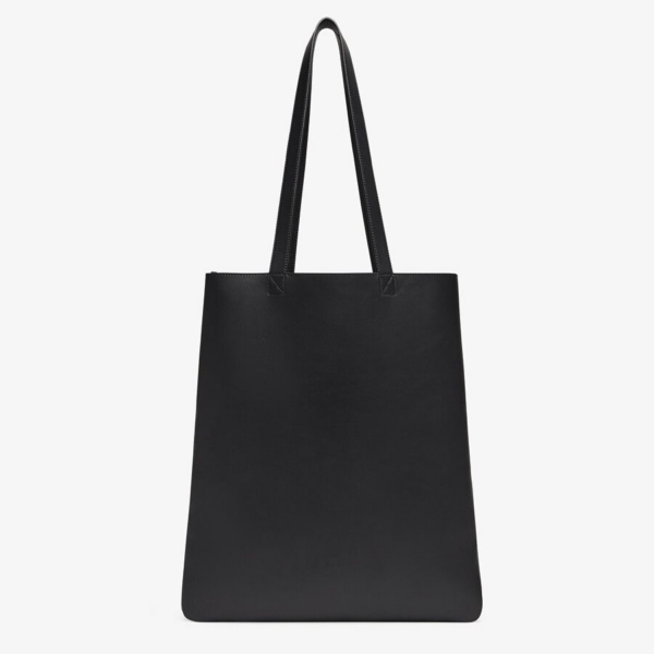 Túi Fendi Flat Shopping Bag Leather Bag 'Black' 7VA538-AFB3-F0QA1 - Ảnh 3
