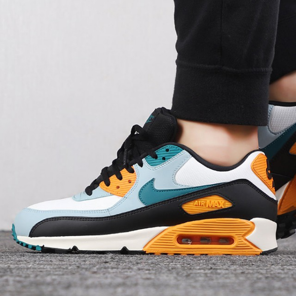 Giày Nike Air Max 90 Essential 'Blue Gold' AJ1285-110 - Ảnh 3