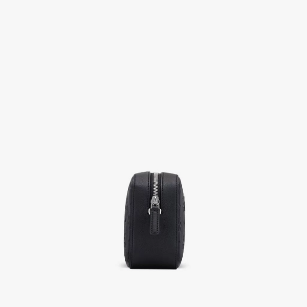 Túi MCM Camera Bag in Monogram Leather MWRASKM01BK001 - Ảnh 5