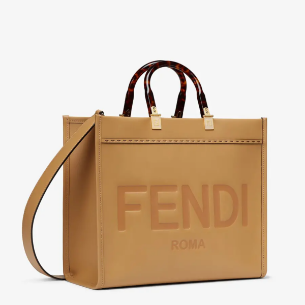 Túi Fendi Sunshine Medium Leather 'Beige' 8BH386-ABVL-F15KR - Ảnh 3