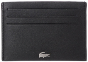 Vi Lacoste Fitzgerald Leather Card Holder 'Black' NH1346F53G-000