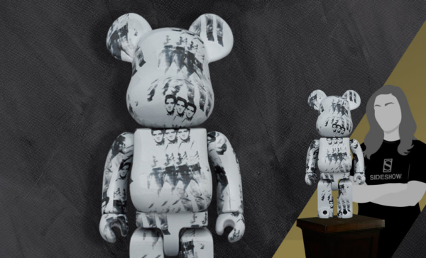 Mô Hình Bearbrick Andy Warhol's Elvis Presley - Ảnh 4