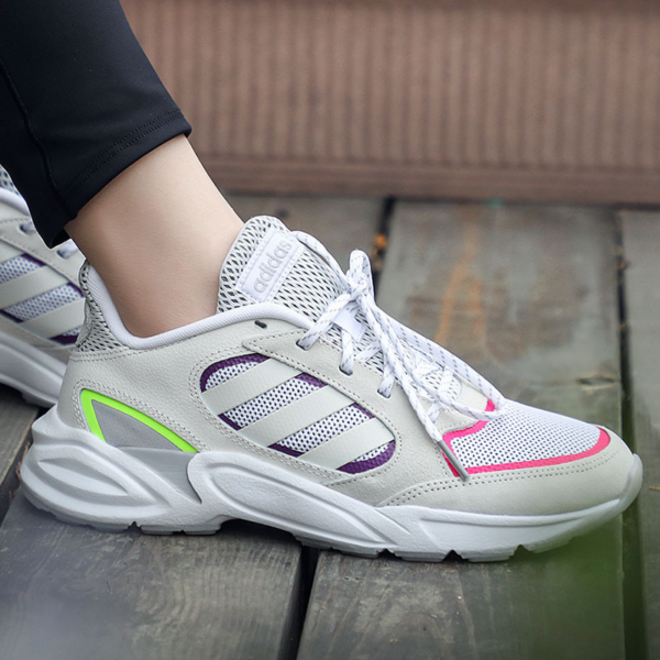 Giày Adidas Wmns 90s Valasion 'White Grey' EG8422 - Ảnh 3