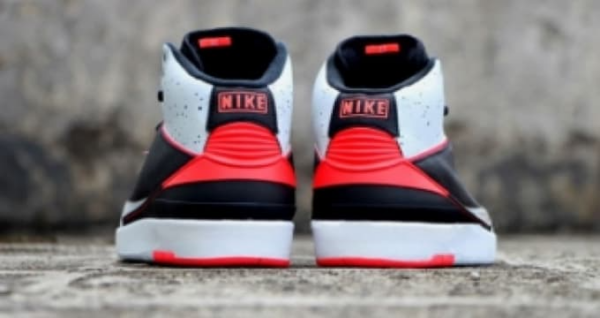 Giày Nike Air Jordan 2 Retro 'Infrared 23' 385475-023 - Ảnh 8