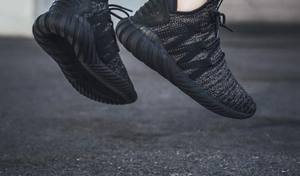 Giày Adidas Wmns Tubular Dawn 'Triple Black' BZ0629 - Ảnh 4