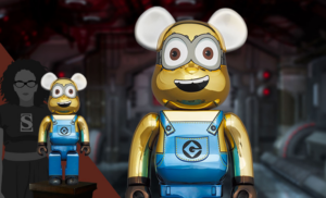 Alternative view of Mô Hình Bearbrick Dave Chrome Ver SS21