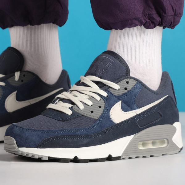 Giày Nike Air Max 90 Premium 'Obsidian' DA1641-400 - Ảnh 3