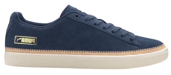 Giày Puma Suede Trim DLX Trainers 'Blue' 371749-03