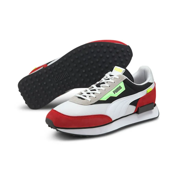 Giày Puma Future Rider Retro 'White High Risk Red' 380758-01 - Ảnh 2