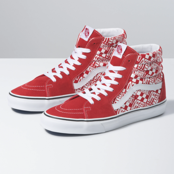 Giày Vans Off The Wall SK8-HI 'Chili Pepper Racing Red' VN0A32QG3VB - Ảnh 4