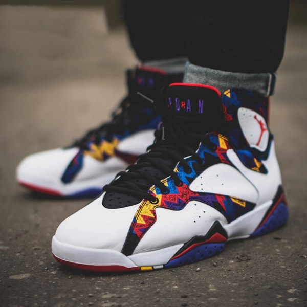 Giày Nike Air Jordan 7 Retro 'Sweater' 304775-142 - Ảnh 2