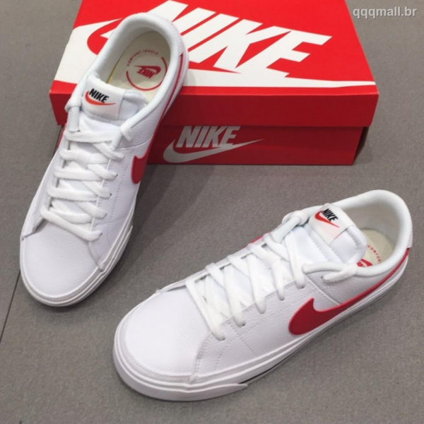 Giày Nike Court Legacy 'White University Red' CU4150-105 - Ảnh 6