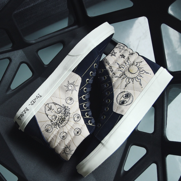 Giày Vans Sk8-Hi 'Blue' VN0A32QG4UA - Ảnh 3