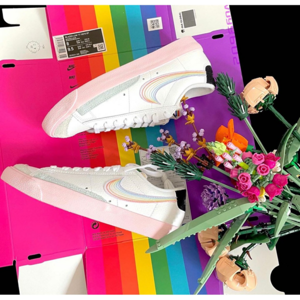 Giày Nike Blazer Low '77 Vintage 'Be True' DD3034-100 - Ảnh 6