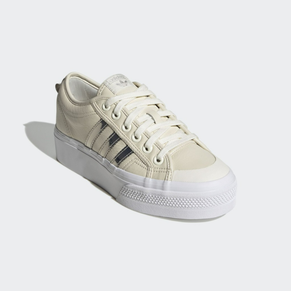 Giày Adidas Nizza Platform Wmns 'Gold' FY6739 - Ảnh 4