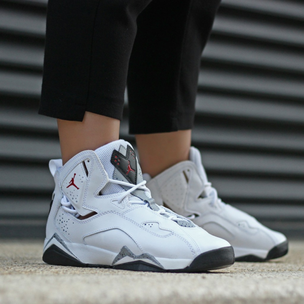 Giày Nike Jordan True Flight 'White Cement' 342964-104 - Ảnh 3