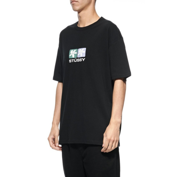Áo Stussy Daisy SS Tee Black - Ảnh 3