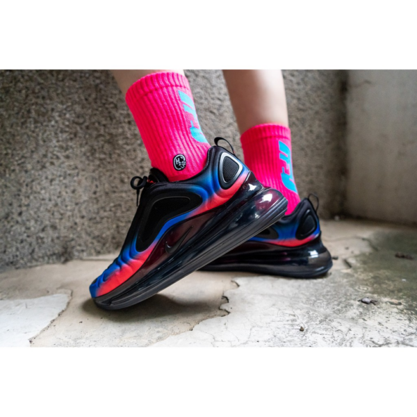 Giày Nike Air Max 720 'Black Racer Blue Crimson' AO2924-017 - Ảnh 3