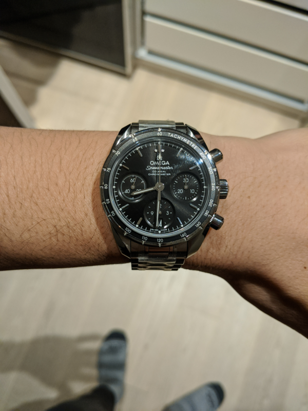 Đồng Hồ Omega Speedmaster Automatic 'Silver' 324-30-38-50-01-001 - Ảnh 3
