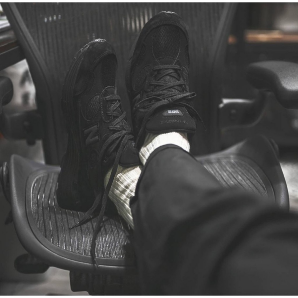 Giày New Balance 992 Made In USA 'Black' M992EA - Ảnh 2