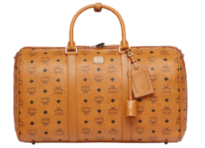 Túi MCM Traveler Weekender In Visetos Cognac MUV7AVY03CO001