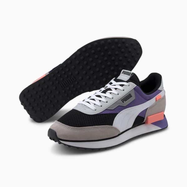 Giày Puma Future Rider Galaxy 'Black Ultra Violet' 373385-01 - Ảnh 6