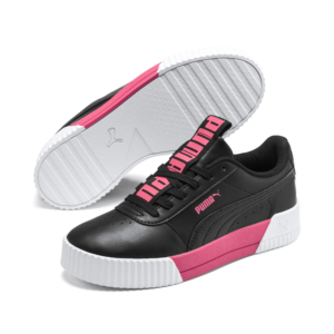 Alternative view of Giày Puma Wmns Carina Bold 'Black Pink' 372853-02