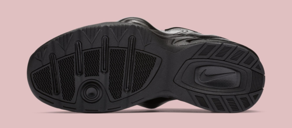 Giày Nike Martine Rose x Air Monarch IV 'Triple Black' AT3147-001 - Ảnh 4