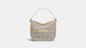 Tui Coach Soft Tabby Hobo In Signature Jacquard 'Brass' C6659-B4SHG