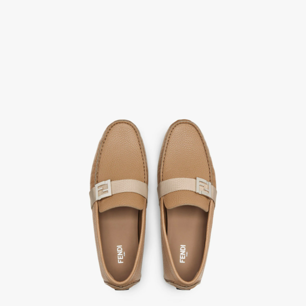 Giày Fendi Drivers 'Beige' 7D1295A9S8F0H0L - Ảnh 3