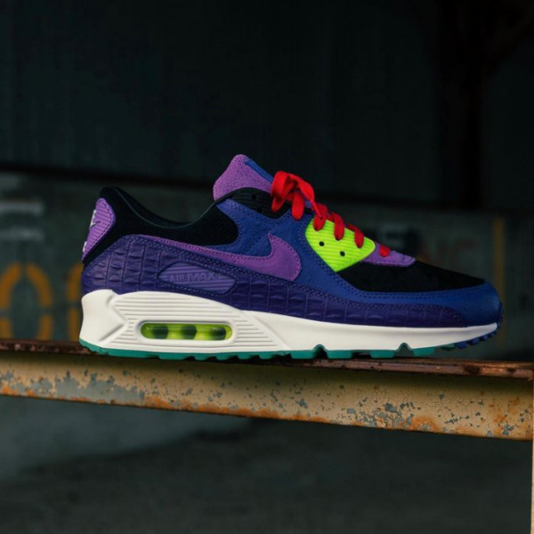 Giày Nike Air Max 90 'Exotic Animal Pack Violet Blend' CZ5588-001 - Ảnh 2