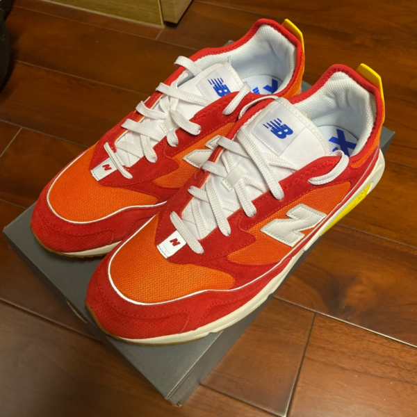 Giày New Balance X-Racer Red Yellow MSXRCSLF - Ảnh 4