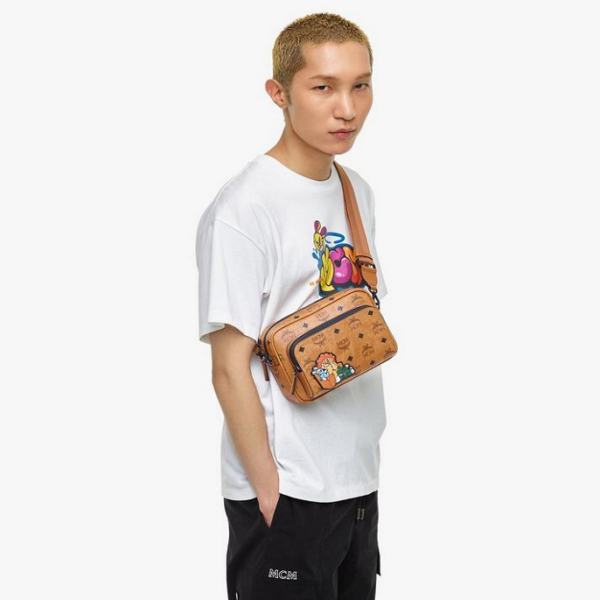 Túi MCM x SAMBYPEN Crossbody 'Monogram' MMRBASP01CO001 - Ảnh 2
