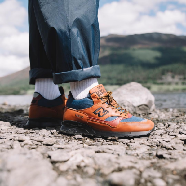 Giày New Balance 1500 'Brown Blue Black' MH1500TN - Ảnh 2