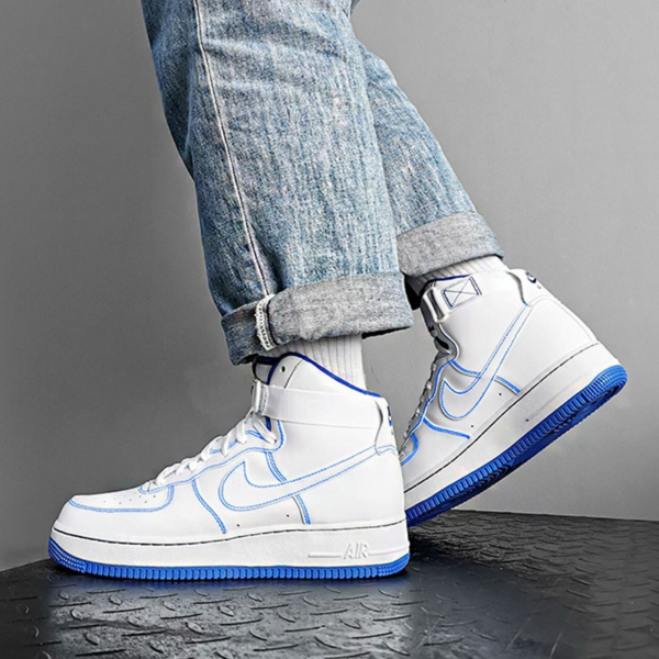 Giày Nike Air Force 1 High 'Royal Blue' CV1753-101 - Ảnh 3
