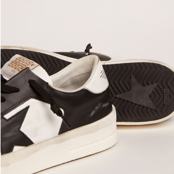 Giày Golden Goose Stardan 'White Black' GMF00128-F002186-10283 - Ảnh 2