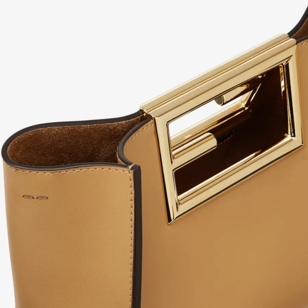 Túi Fendi Way Small Leather Bag 'Beige' 8BS054-AAIW-F15KR - Ảnh 4