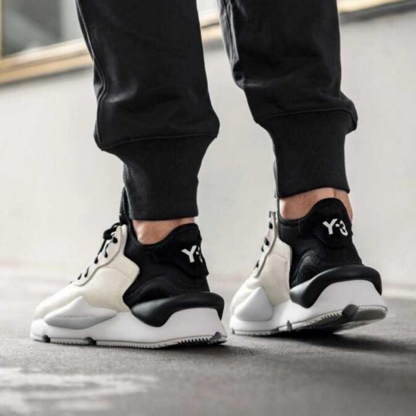 Giày Adidas Y-3 Kaiwa 'White Black' EF2546 - Ảnh 5