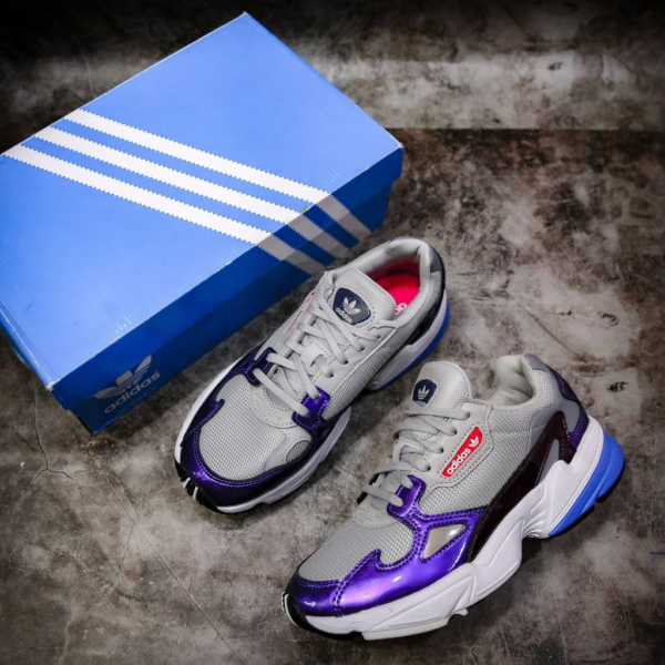 Giày Adidas Wmns Falcon 'Purple Grey' DB2689 - Ảnh 5