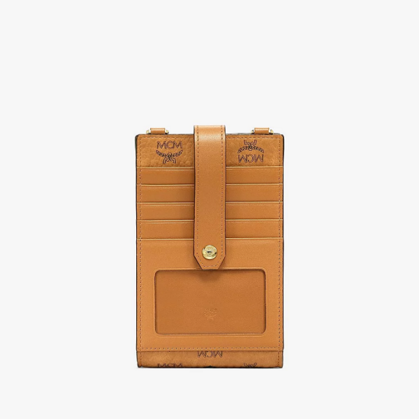 Túi MCM Multifunction Phone Case in Visetos Original MXZBSVI01CO001 - Ảnh 4