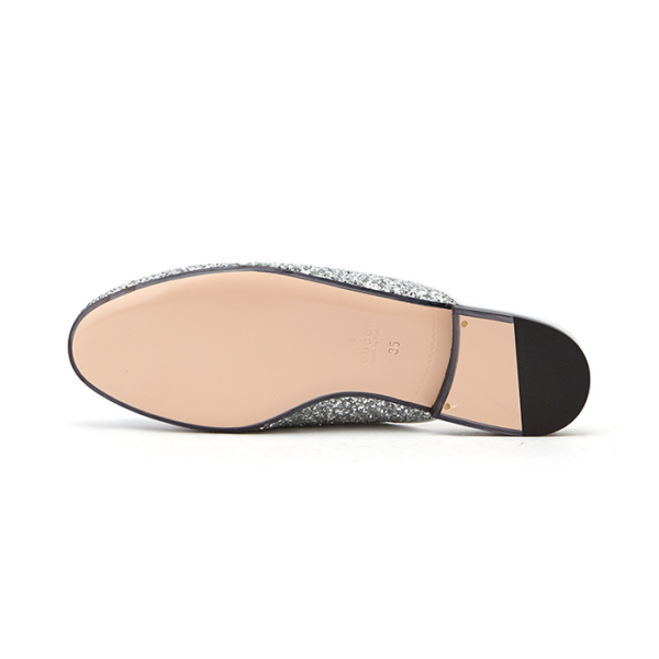 Giày Gucci Princetown Glitter Slippers 432773-KSP20-8106 - Ảnh 5