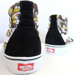 Giay Vans Flower Patterns Sk8-Hi Slip-Ons VN0A32QG9FV