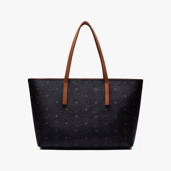 Túi MCM Anya Shopper in Visetos MWP9AVI61BK001 - Ảnh 4