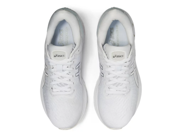 Giày Asics Wmns Gel Kayano 27 'Triple White' 1012A649 101 - Ảnh 4