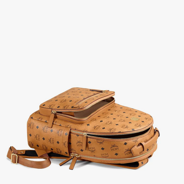 Túi MCM Stark Backpack in Visetos MMK8AVE83CO001 - Ảnh 4