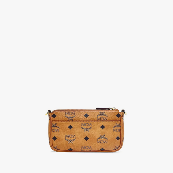 Túi MCM Zoo Panda Crossbody Visetos Cognac MYZBSXL01CO001 - Ảnh 3