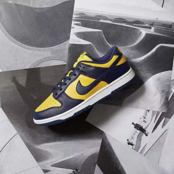 Giày Nike Dunk Low 'Michigan' 2021 DD1391-700 - Ảnh 4