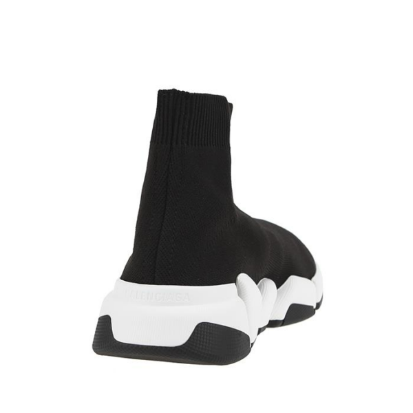 Giày Balenciaga Man Black And White Speed 2.0 Sneakers  617239-W2DB2-1015 - Ảnh 4