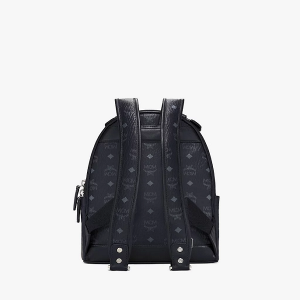 Túi MCM Stark Backpack Visetos Black MMKAAVE08BK001 - Ảnh 4