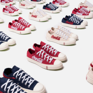 Alternative view of Giày Converse Kith x Coca-Cola x Chuck 70 Low 'Red' 169838C